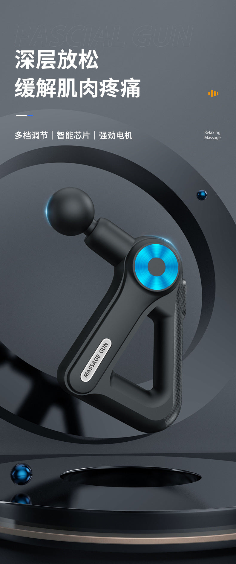 Pro Mini Massage Gun – Deep Muscle Relaxation