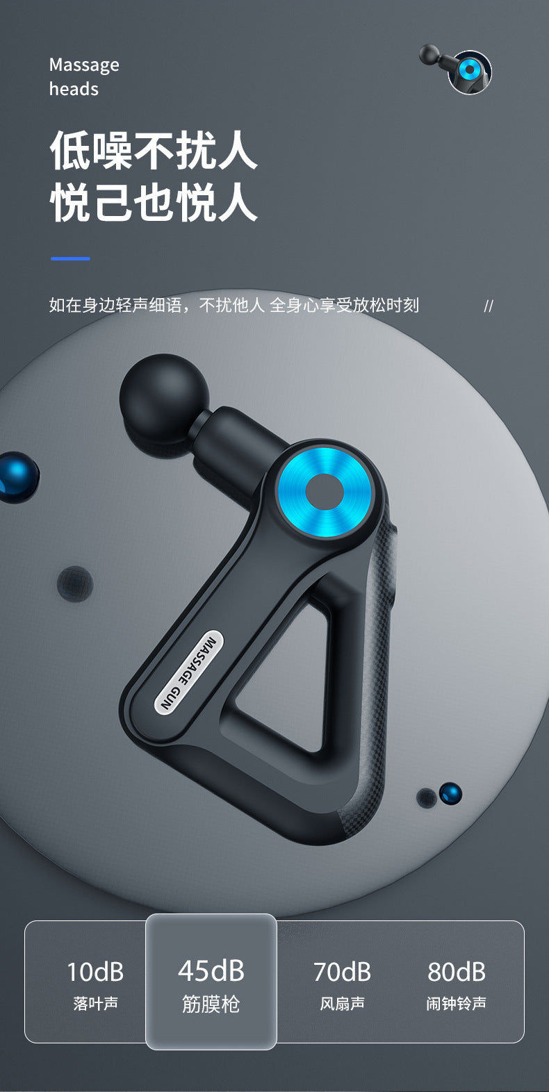 Pro Mini Massage Gun – Deep Muscle Relaxation