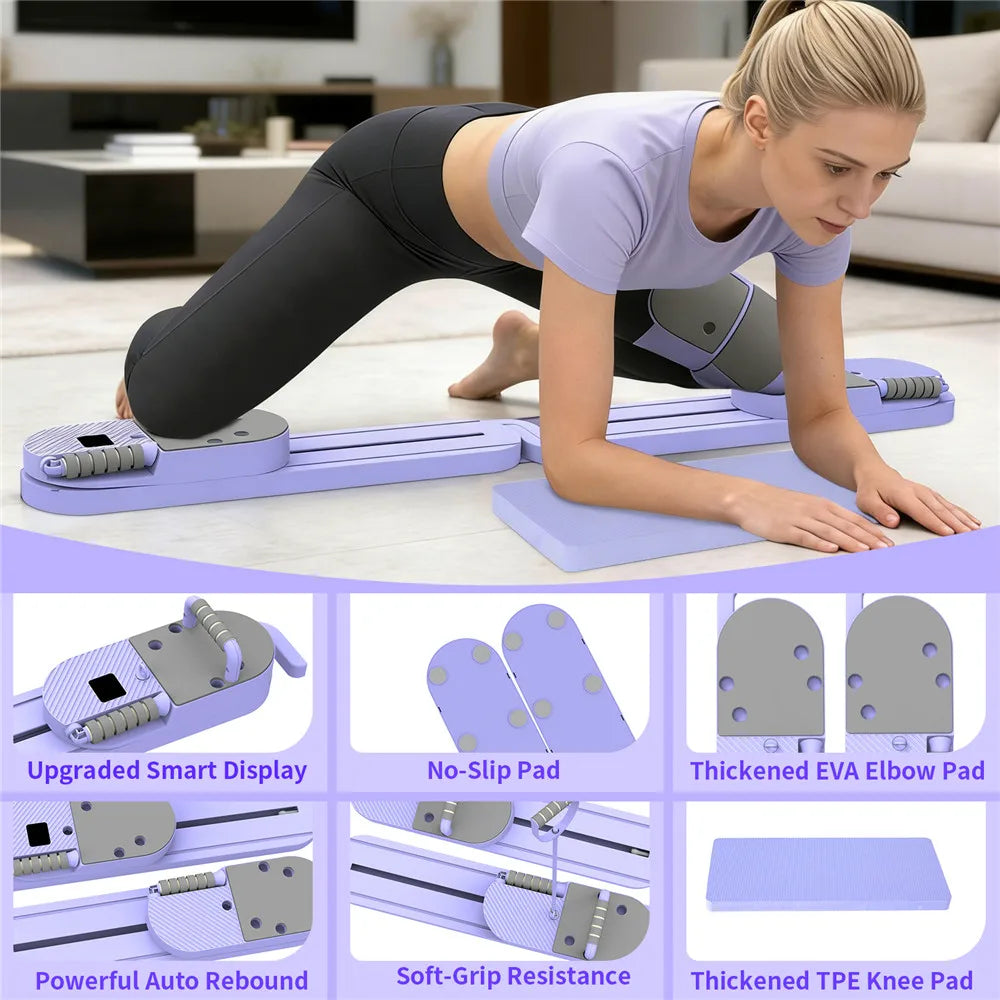 Portable Pilates Reformer Board