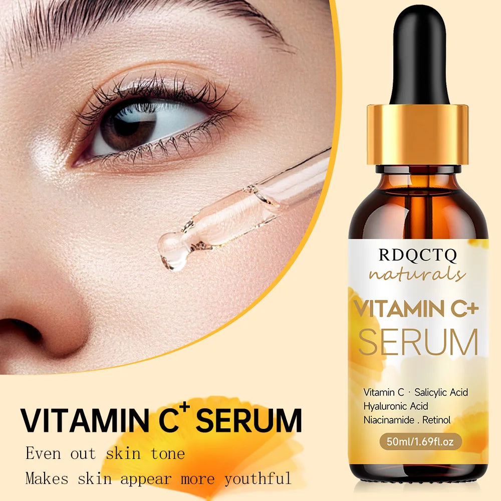 Vitamin C Brightening Cream & Serum Set – 2-Piece Skincare Duo