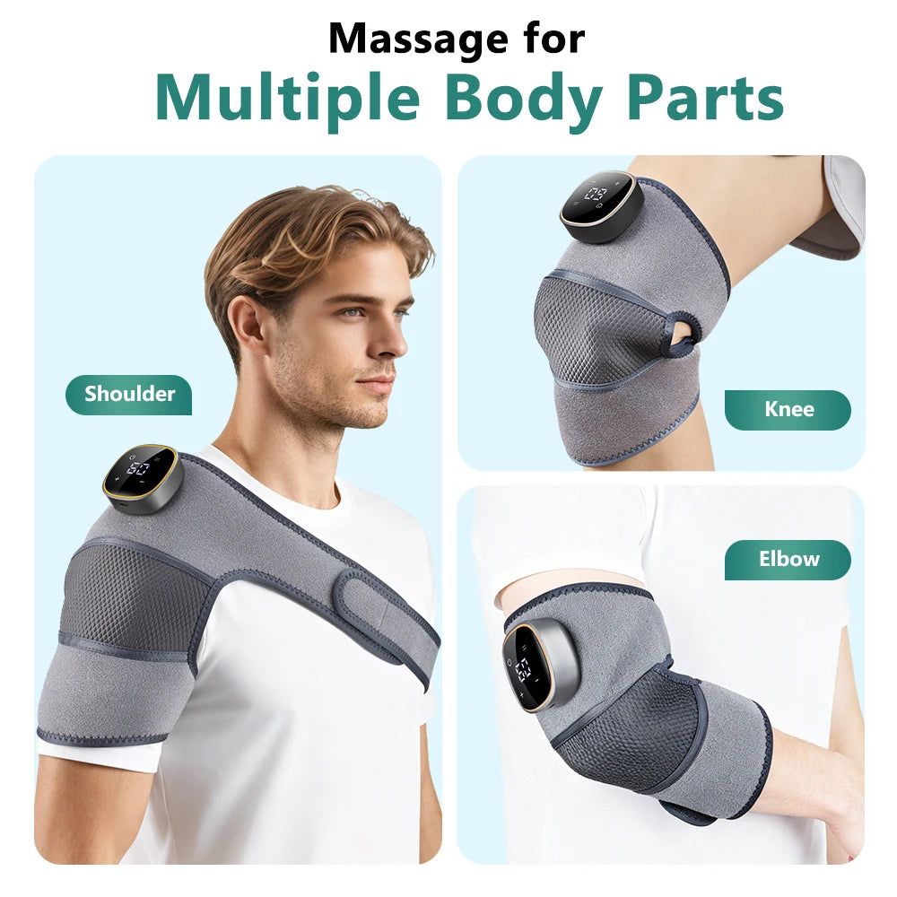 Heated Knee Massager – 3-in-1 Heat & Vibration Support