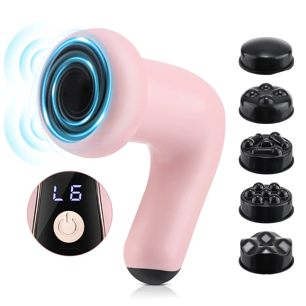 Electric Body Massager – 6-Level Vibration for Relaxation