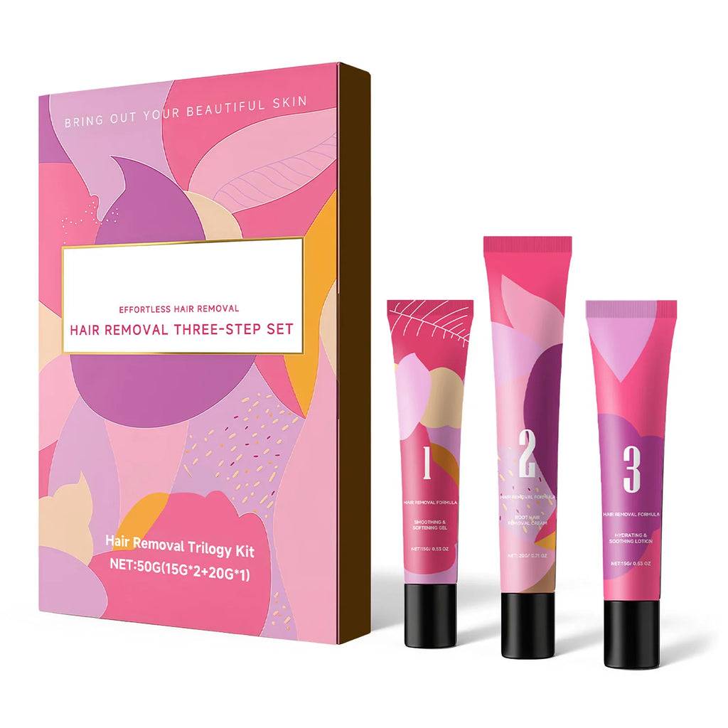 Facial Hair Removal Cream Kit – Gentle & Easy Hair Removal