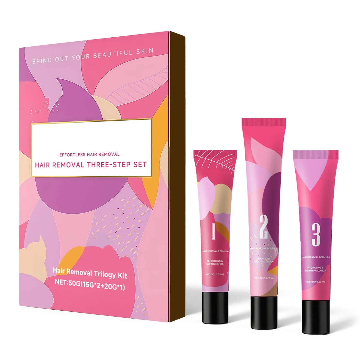 Facial Hair Removal Cream Kit – Gentle & Easy Hair Removal