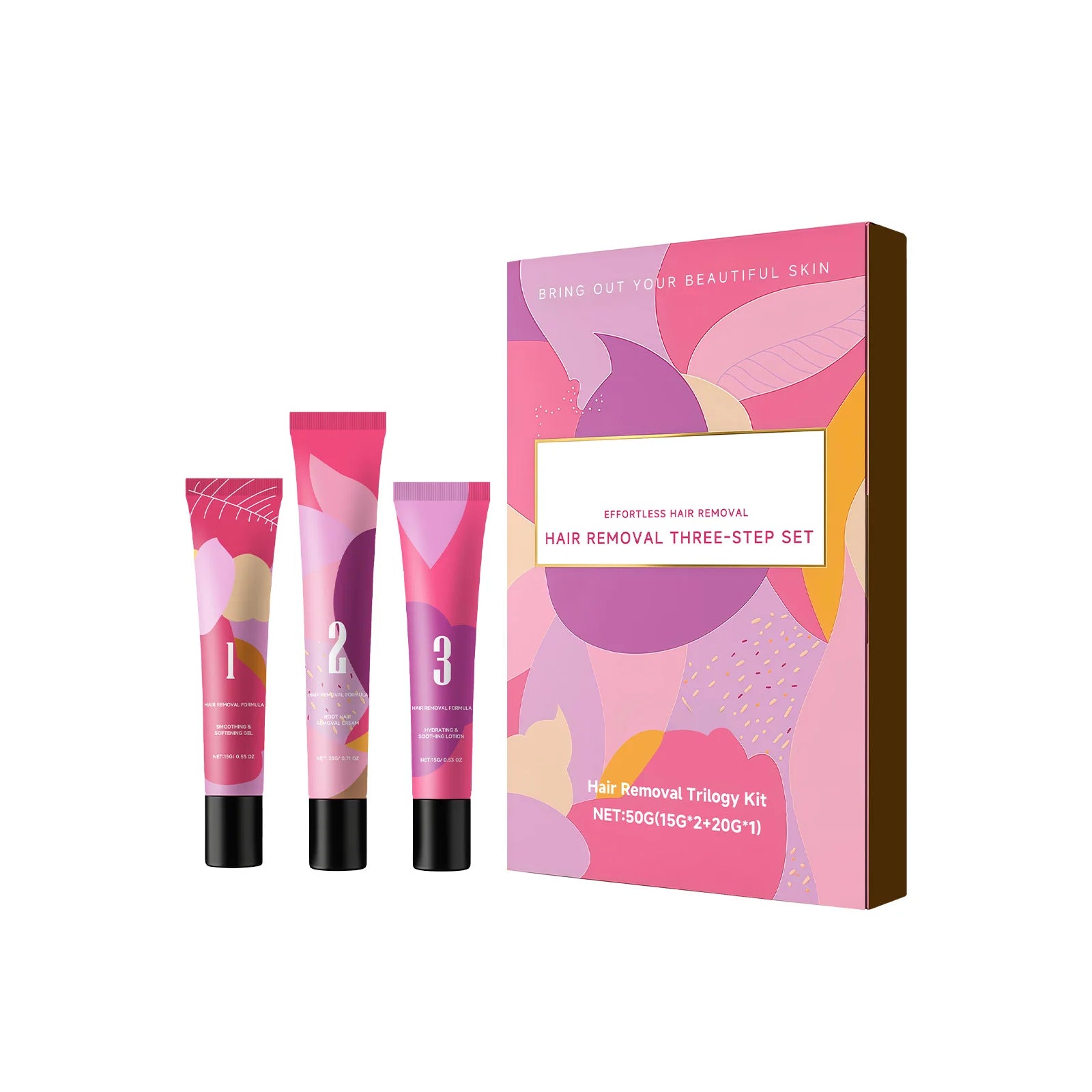Facial Hair Removal Cream Kit – Gentle & Easy Hair Removal