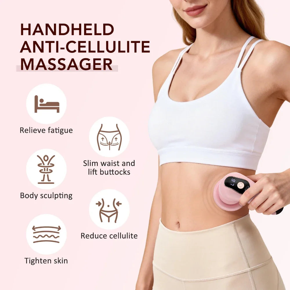 Electric Body Massager – 6-Level Vibration for Relaxation